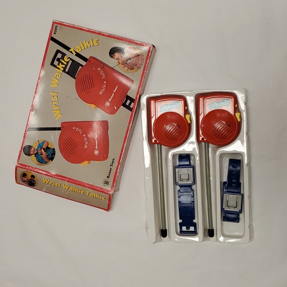 Vintage Boxer Toys Wrist Walkie Talkie